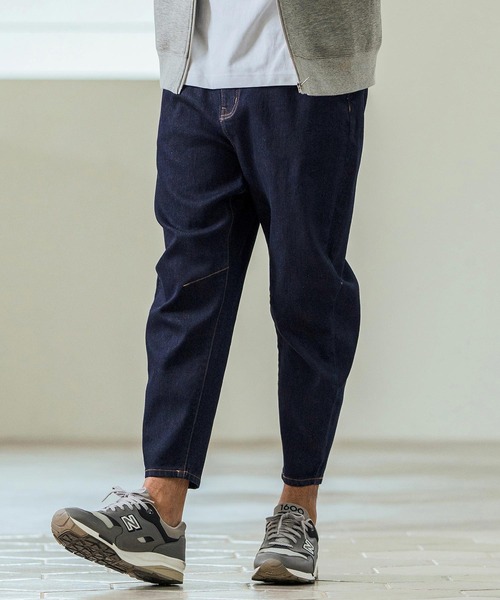 Magine(マージン)の「mp13239- Stretch Denim Darts Design Tapered Pants デニムパンツ(デニムパンツ・メンズ・インディゴブルー/ワンウォッシュ・44/46/48)」の11枚目の写真