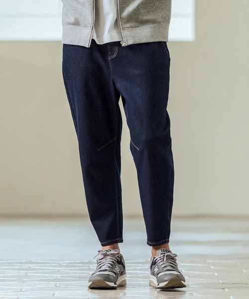 Magine(マージン)の「mp13239- Stretch Denim Darts Design Tapered Pants デニムパンツ(デニムパンツ・メンズ・インディゴブルー/ワンウォッシュ・44/46/48)」の12枚目の写真