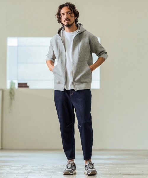 Magine(マージン)の「mp13239- Stretch Denim Darts Design Tapered Pants デニムパンツ(デニムパンツ・メンズ・インディゴブルー/ワンウォッシュ・44/46/48)」の13枚目の写真