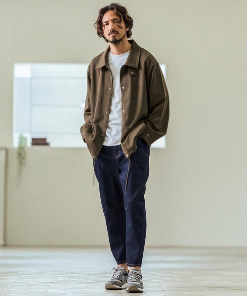 Magine(マージン)の「mp13239- Stretch Denim Darts Design Tapered Pants デニムパンツ(デニムパンツ・メンズ・インディゴブルー/ワンウォッシュ・44/46/48)」の15枚目の写真