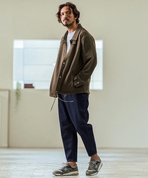 Magine(マージン)の「mp13239- Stretch Denim Darts Design Tapered Pants デニムパンツ(デニムパンツ・メンズ・インディゴブルー/ワンウォッシュ・44/46/48)」の16枚目の写真