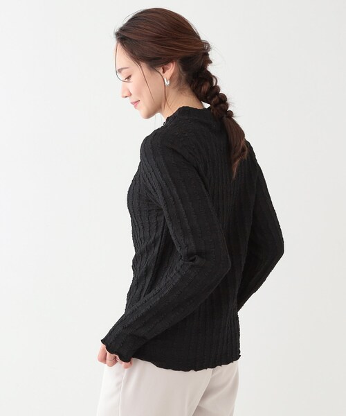 セール】【S-LL】一枚でもインナーでも ふくれジャカード プチ