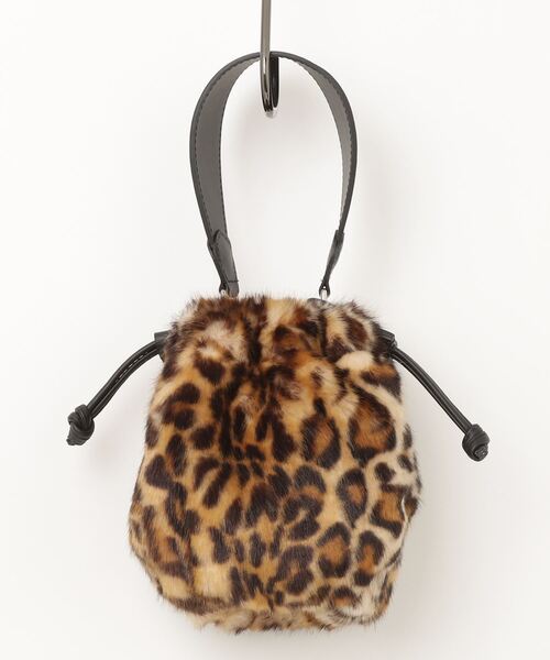 ROSE BUD（ローズバッド）の「(MARCO MASI)ワンハンドルファーミニ巾着バッグ（ショルダーバッグ・レディース・ブラウン/グリーン・ONE SIZE）」の14枚目の写真