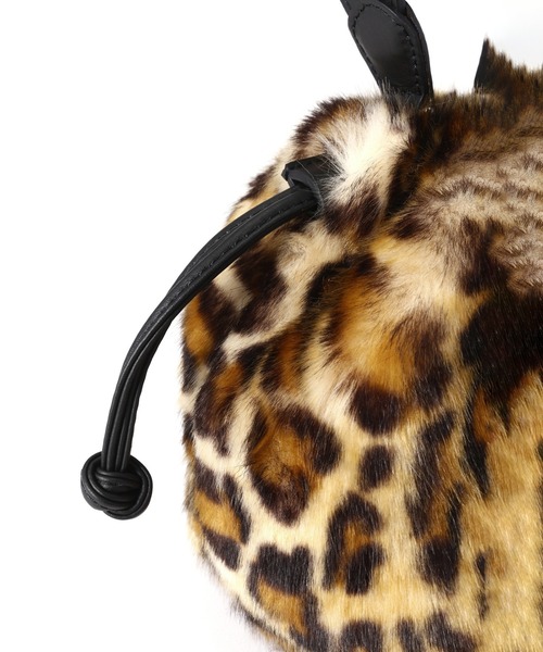 ROSE BUD（ローズバッド）の「(MARCO MASI)ワンハンドルファーミニ巾着バッグ（ショルダーバッグ・レディース・ブラウン/グリーン・ONE SIZE）」の7枚目の写真