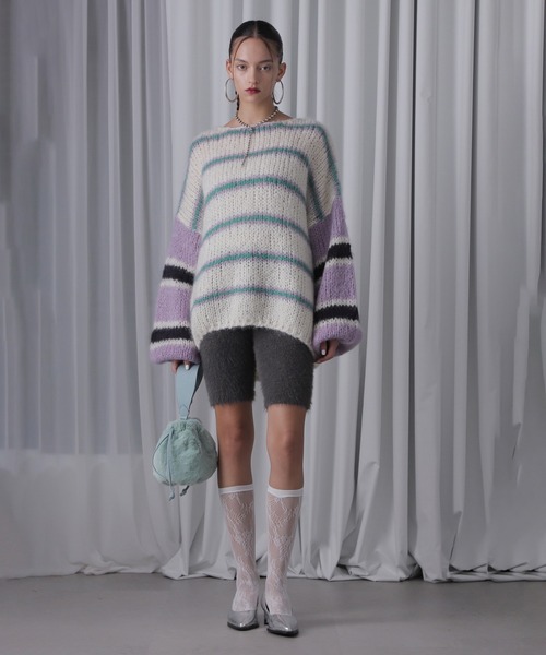 ROSE BUD（ローズバッド）の「(MARCO MASI)ワンハンドルファーミニ巾着バッグ（ショルダーバッグ・レディース・ブラウン/グリーン・ONE SIZE）」の13枚目の写真