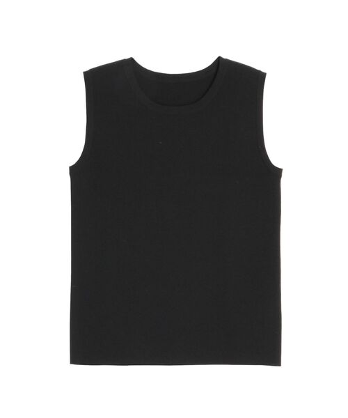 ELENDEEK（エレンディーク）の「コンパクトタンクニット（タンクトップ・レディース・ライトブルー/ブラック/ブラウン/ピンク/オフホワイト・FREE）」の12枚目の写真
