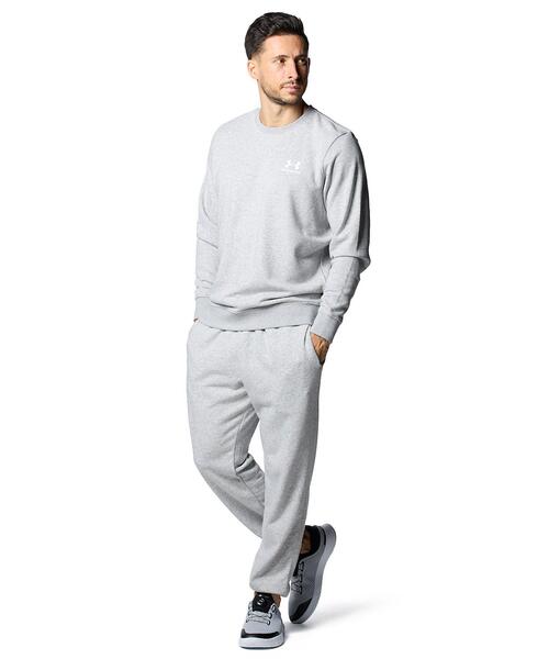 UNDER ARMOUR(アンダーアーマー)の「UAエッセンシャルテリー クルー(トレーニング/メンズ)(スウェット・メンズ・グレー・XL/2XL/L/M/4XL/S/3XL)」の3枚目の写真