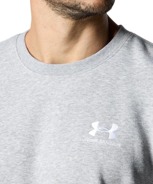 UNDER ARMOUR(アンダーアーマー)の「UAエッセンシャルテリー クルー(トレーニング/メンズ)(スウェット・メンズ・グレー・XL/2XL/L/M/4XL/S/3XL)」の4枚目の写真