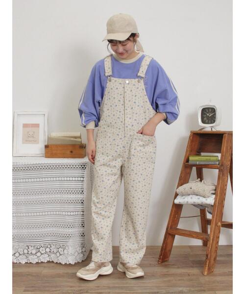 Samansa Mos2（サマンサ モスモス）の「ミニ裏毛ワンポイント刺繍ラインスウェット（Tシャツ/カットソー・レディース・グレー/ブラック/パープル/オフホワイト・F）」の17枚目の写真