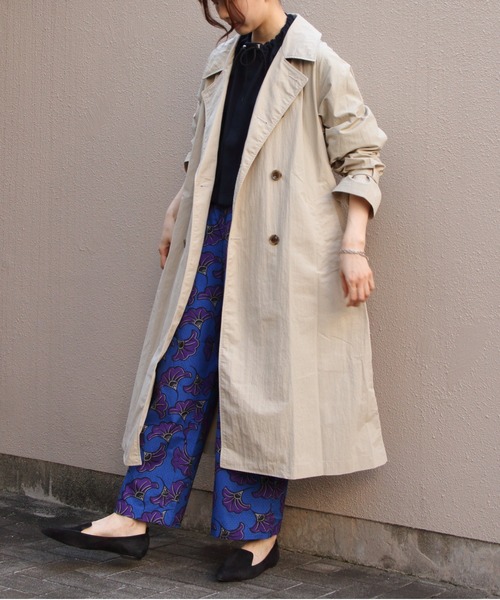 le Glazik ベージュ トレンチコート 38 le Glazik トレンチコート ベージュ 36