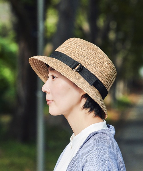 田中帽子店(タナカボウシテン)の「日本製 クロッシェハット マノン Manon(ハット・レディース・ベージュ/ベージュ系その他・M/S)」の5枚目の写真