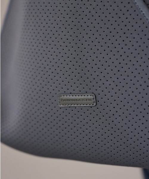 BARNYARDSTORM（バンヤードストーム）の「BARNYARDSTORM / パンチングワンハンドルバッグ（トートバッグ・レディース・チャコールグレー/ブラック/オフホワイト・FREE）」の19枚目の写真