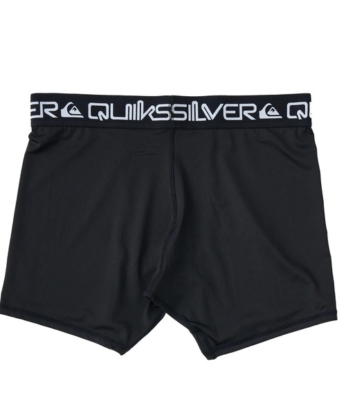 Quiksilver(クイックシルバー)の「QS BOX/クイックシルバーウエストロゴアンダーショーツ・サーフインナー(水着)(ラッシュガード・メンズ・ブラック/ブラック系その他/ホワイト/グリーン・MEDIUM/LARGE/X-LARGE/SMALL)」の5枚目の写真