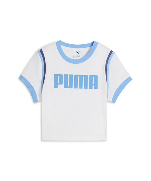 PUMA(プーマ)の「PUMA プーマ ウィメンズ フューチャー プーマ アーカイブ グラフィック ベ(Tシャツ/カットソー・レディース・ブラック/ブルー系その他/ホワイト/ホワイト系その他/グリーン系その他・MEDIUM/SMALL/LARGE/X-SMALL/X-LARGE)」の15枚目の写真