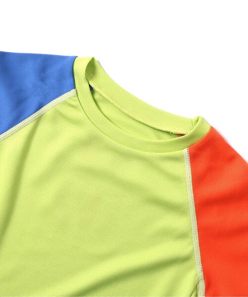 BREEZE（ブリーズ）の「【UVカット/ベビー＆キッズ】半袖ラッシュガード（ラッシュガード・キッズ・ライトグレー/ライム・80/90/100/110/120/130/140）」の13枚目の写真