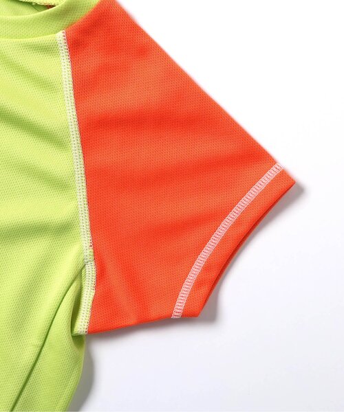 BREEZE（ブリーズ）の「【UVカット/ベビー＆キッズ】半袖ラッシュガード（ラッシュガード・キッズ・ライトグレー/ライム・80/90/100/110/120/130/140）」の14枚目の写真