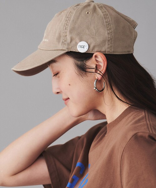 UNTITLED（アンタイトル）の「【TICCA】ローキャップ（キャップ・レディース・ブラック/ベージュ・00）」の11枚目の写真