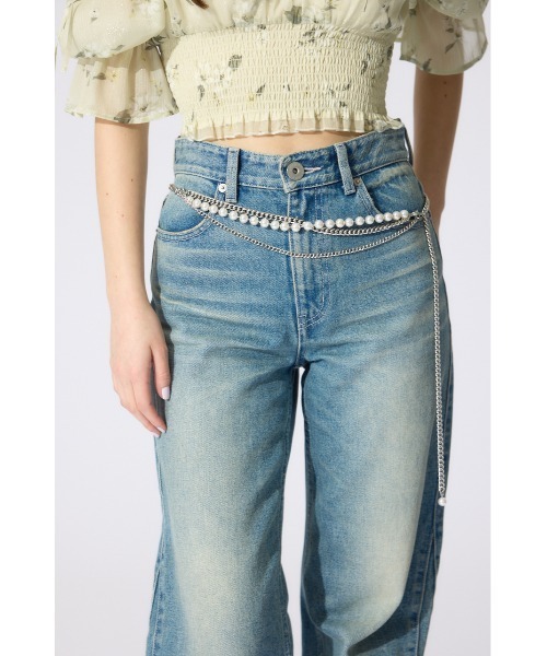 rienda（リエンダ）の「チェーンロングベルト（ベルト・レディース・シルバー/ゴールド・FREE）」の13枚目の写真