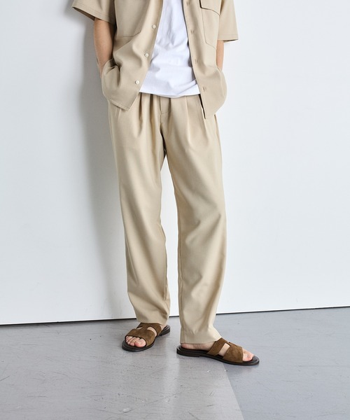 ZOZO限定】SHIPS.me:【セットアップ対応】イージーワイドアンクル