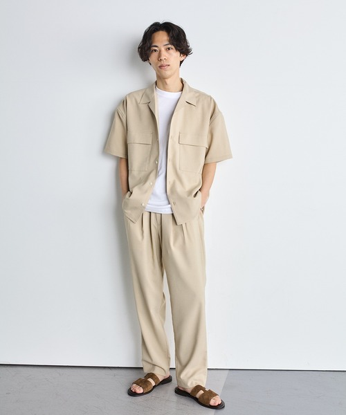 ZOZO限定】SHIPS.me:【セットアップ対応】イージーワイドアンクル