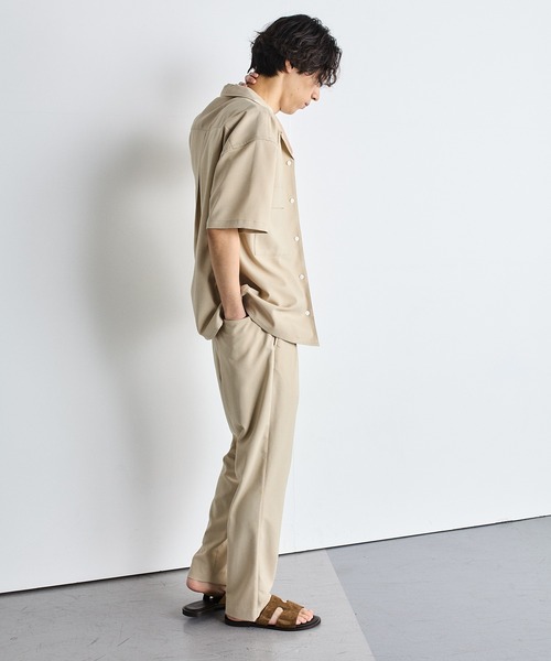 SHIPS.me(シップスミー)の「【ZOZO限定】SHIPS.me:【セットアップ対応】イージーワイドアンクルシェフパンツ(その他パンツ・メンズ・ライトブルー/ベージュ/ネイビー/オリーブ・S-Regular/S-Short/XS-Regular/XS-Short/XL-Regular/XL-Short/L-Regular/L-Short/M-Regular/M-Short)」の10枚目の写真