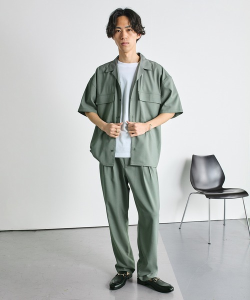 ZOZO限定】SHIPS.me:【セットアップ対応】イージーワイドアンクル