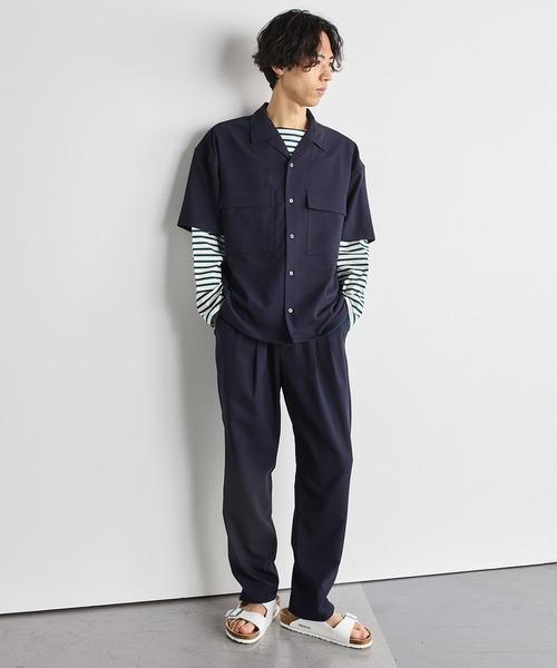 ZOZO限定】SHIPS.me:【セットアップ対応】イージーワイドアンクル