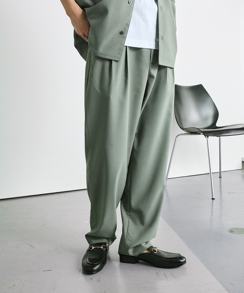 ZOZO限定】SHIPS.me:【セットアップ対応】イージーワイドアンクル