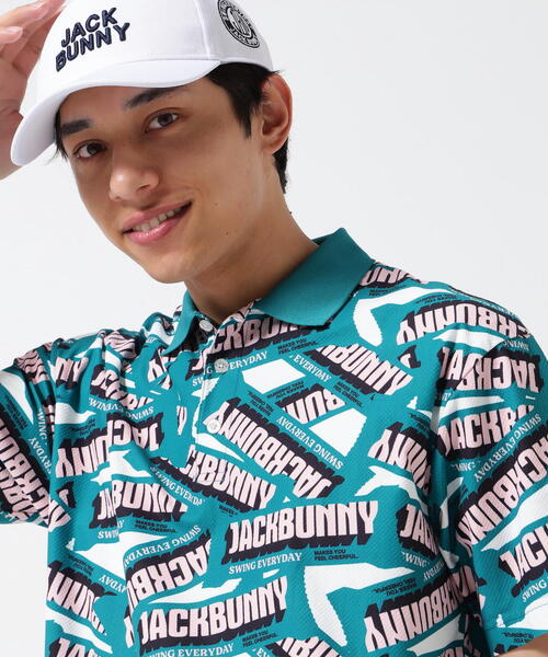 Jack Bunny　ジャック バニー　ハニカムダブルフェイスポロシャツ 楽天市場】ジャックバニー Jack Bunny!! ハニカムダブルフェイス