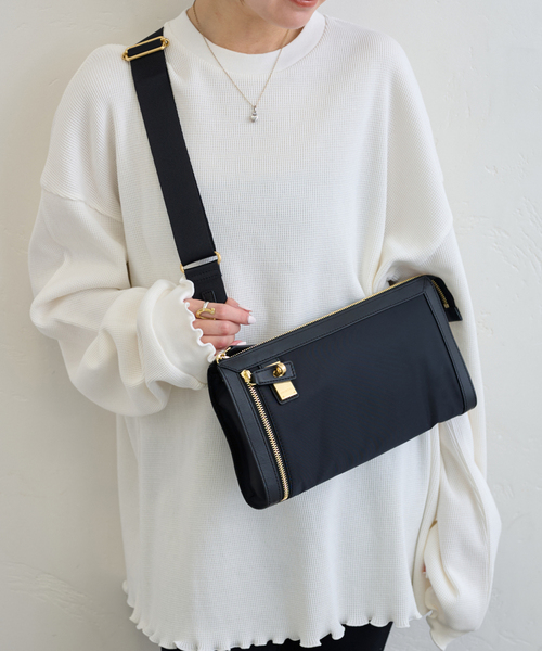ORSETTO　21AW Spick＆Span 別注　3セットバッグ セール】ORSETTO /オルセットNylon 2way Bag（ショルダーバッグ