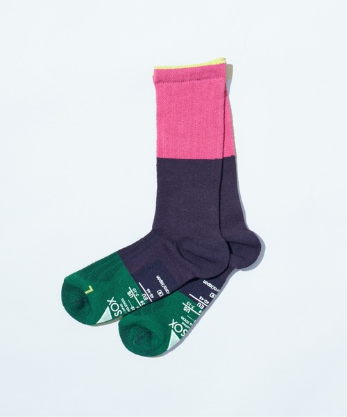 ANDSOX(アンドソックス)の「【ANDSOX】SUPPORT PILE CREW アンドソックス サポート パイル クルー(ソックス/靴下・メンズ・ブラック/グレー×ホワイト/オリーブ/オフホワイト/ベージュ系1/ブルー/スカイブルー系1/ホワイト×ネイビー/チャコール/ネイビー/ブルー系1/ピンク系1/オレンジ系1/ブラック×ホワイト・S/M)」の13枚目の写真