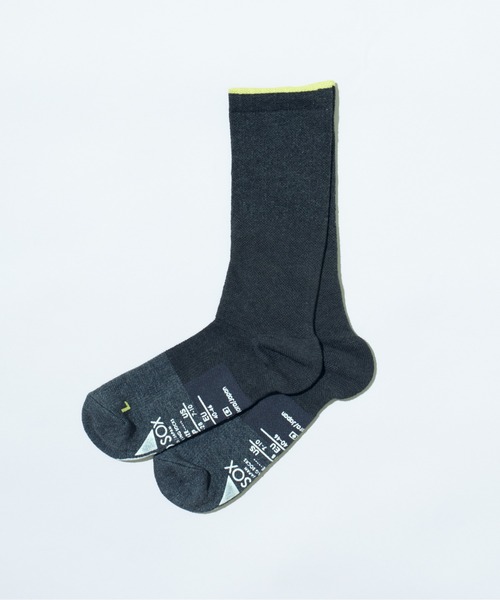 ANDSOX(アンドソックス)の「【ANDSOX】SUPPORT PILE CREW アンドソックス サポート パイル クルー(ソックス/靴下・メンズ・ブラック/グレー×ホワイト/オリーブ/オフホワイト/ベージュ系1/ブルー/スカイブルー系1/ホワイト×ネイビー/チャコール/ネイビー/ブルー系1/ピンク系1/オレンジ系1/ブラック×ホワイト・S/M)」の7枚目の写真
