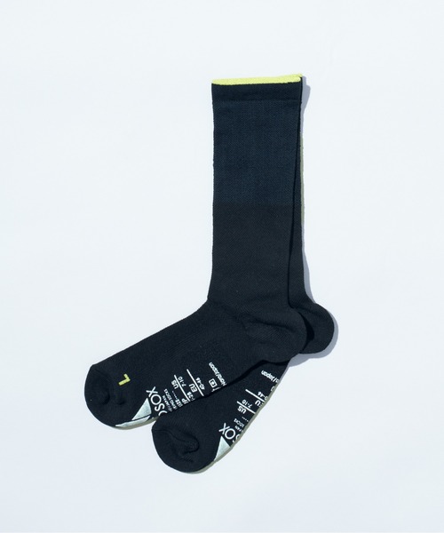 ANDSOX(アンドソックス)の「【ANDSOX】SUPPORT PILE CREW アンドソックス サポート パイル クルー(ソックス/靴下・メンズ・ブラック/グレー×ホワイト/オリーブ/オフホワイト/ベージュ系1/ブルー/スカイブルー系1/ホワイト×ネイビー/チャコール/ネイビー/ブルー系1/ピンク系1/オレンジ系1/ブラック×ホワイト・S/M)」の4枚目の写真