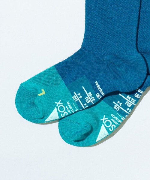 ANDSOX(アンドソックス)の「【ANDSOX】SUPPORT PILE CREW アンドソックス サポート パイル クルー(ソックス/靴下・メンズ・ブラック/グレー×ホワイト/オリーブ/オフホワイト/ベージュ系1/ブルー/スカイブルー系1/ホワイト×ネイビー/チャコール/ネイビー/ブルー系1/ピンク系1/オレンジ系1/ブラック×ホワイト・S/M)」の19枚目の写真