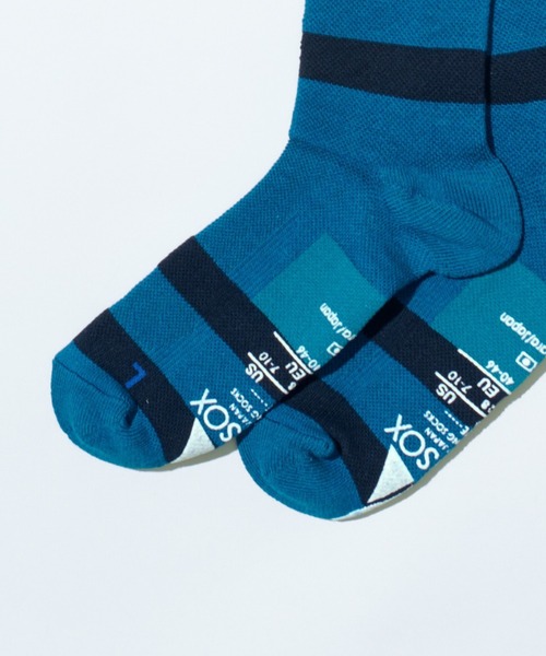 ANDSOX(アンドソックス)の「【ANDSOX】SUPPORT PILE CREW アンドソックス サポート パイル クルー(ソックス/靴下・メンズ・ブラック/グレー×ホワイト/オリーブ/オフホワイト/ベージュ系1/ブルー/スカイブルー系1/ホワイト×ネイビー/チャコール/ネイビー/ブルー系1/ピンク系1/オレンジ系1/ブラック×ホワイト・S/M)」の17枚目の写真