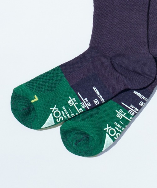 ANDSOX(アンドソックス)の「【ANDSOX】SUPPORT PILE CREW アンドソックス サポート パイル クルー(ソックス/靴下・メンズ・ブラック/グレー×ホワイト/オリーブ/オフホワイト/ベージュ系1/ブルー/スカイブルー系1/ホワイト×ネイビー/チャコール/ネイビー/ブルー系1/ピンク系1/オレンジ系1/ブラック×ホワイト・S/M)」の16枚目の写真