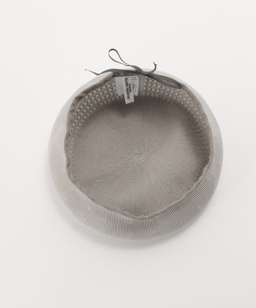 KIJIMA TAKAYUKI. ベレー帽 KIJIMA TAKAYUKI POLY KNIT BERET EKN-002A：ベレー帽