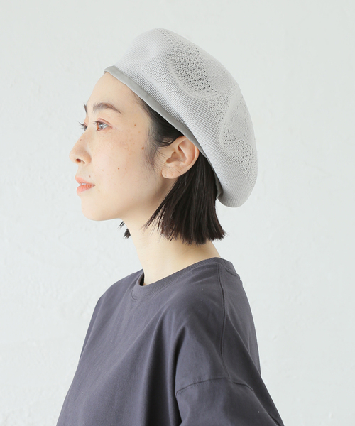 セール】KIJIMA TAKAYUKI POLY KNIT BERET EKN-002A：ベレー帽