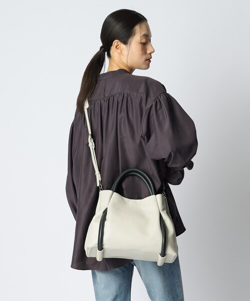 HIROKO HAYASHI（ヒロコハヤシ）の「CORDA（コルダ）2wayショルダーバッグ（ショルダーバッグ・レディース・ホワイト系7・00）」の18枚目の写真