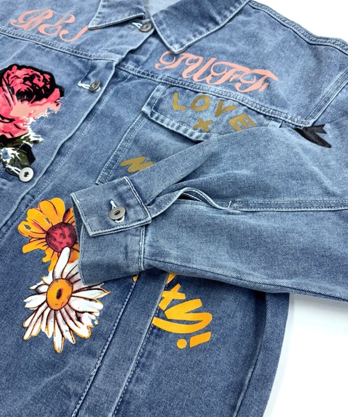 DIESEL (ディーゼル) デニム レザーコンビネーション ジップ