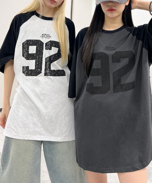 セール】ナンバリングラグランビッグT（Tシャツ/カットソー