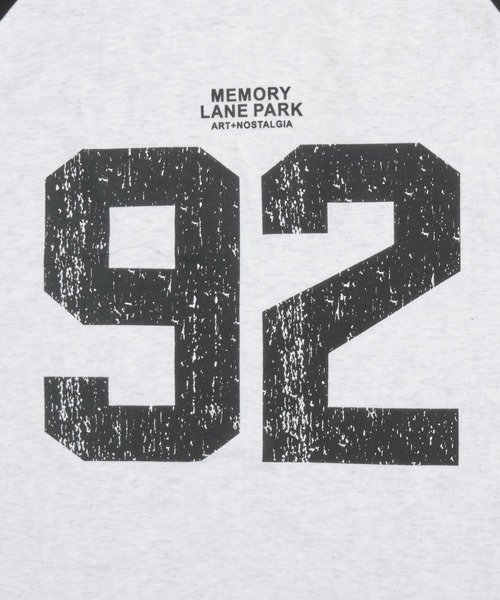 Figments（フィグメンツ）の「ナンバリングラグランビッグＴ（Tシャツ/カットソー・レディース・チャコールグレー/杢グレー・FREE）」の16枚目の写真