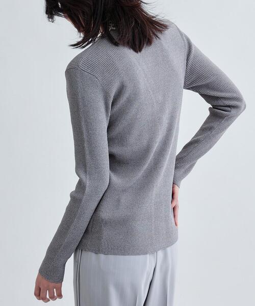 GALLEST（ギャレスト）の「ナローリブカーディガン（カーディガン/ボレロ・レディース・ホワイト/ブラック/グレー系4・38）」の11枚目の写真