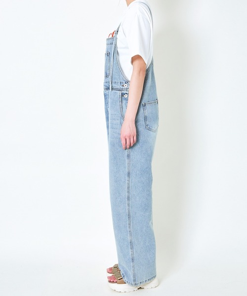 GORGE(ゴージ)の「《華奢ストラップ×美シルエット》レディース デニムキャミサロペット 体型カバー 春夏秋(サロペット/オーバーオール・レディース・ライトブルー/その他6・F)」の15枚目の写真