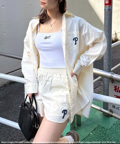 EXAMPLE BASEBALL SHIRT SHORT PANTSセットアップ EXAMPLE BASEBALL SHIRT SHORT PANTSセットアップ トップス