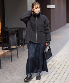 セール】boa riders long coat（ライダースジャケット）｜soduk