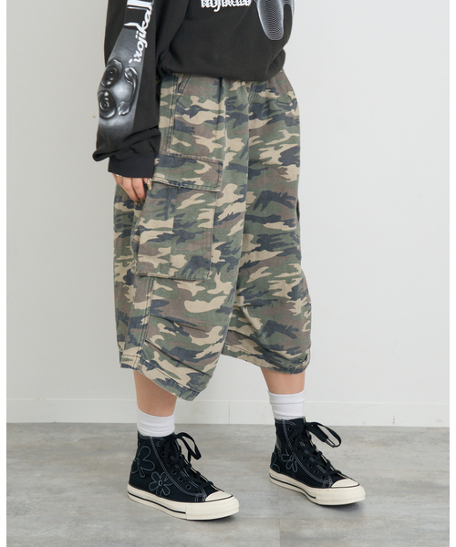 JOINT WORKS（ジョイントワークス）の「追加カモフラ柄ハーフカーゴパンツ（その他パンツ・レディース・カーキ・LARGE/MEDIUM/SMALL）」の18枚目の写真