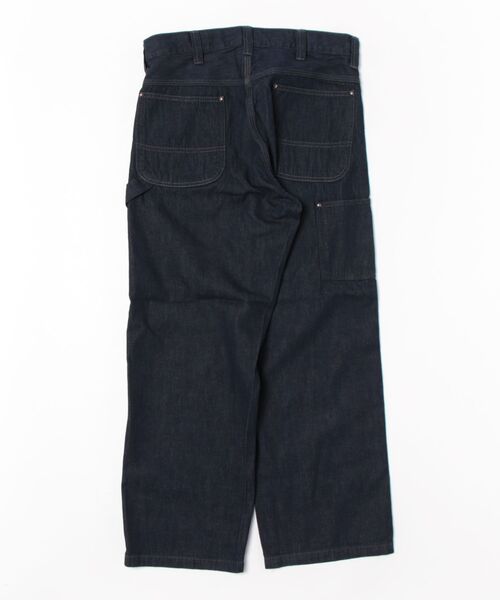 BLUE BLUE（ブルーブルー）の「PA01 セルビッチライトデニム ペインターパンツ（デニムパンツ・メンズ・インディゴブルー・SMALL/MEDIUM/LARGE/X-LARGE）」の9枚目の写真