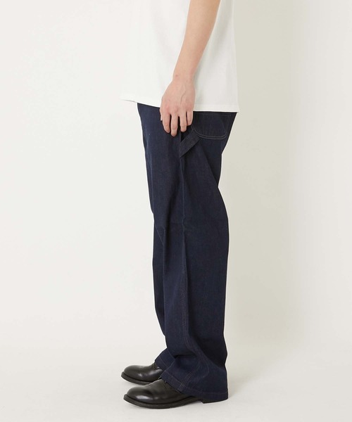 BLUE BLUE（ブルーブルー）の「PA01 セルビッチライトデニム ペインターパンツ（デニムパンツ・メンズ・インディゴブルー・SMALL/MEDIUM/LARGE/X-LARGE）」の7枚目の写真