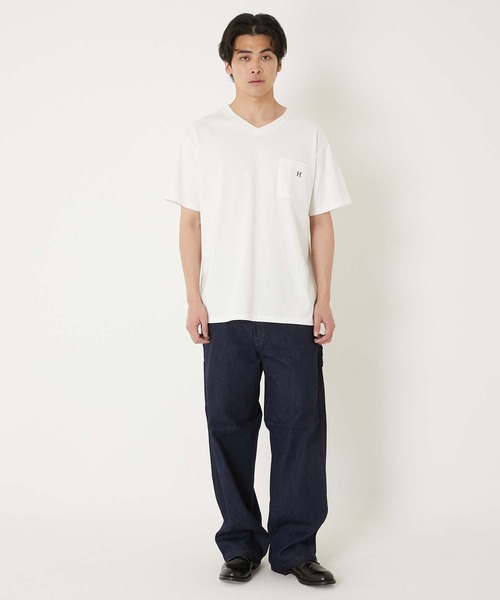BLUE BLUE（ブルーブルー）の「PA01 セルビッチライトデニム ペインターパンツ（デニムパンツ・メンズ・インディゴブルー・SMALL/MEDIUM/LARGE/X-LARGE）」の2枚目の写真